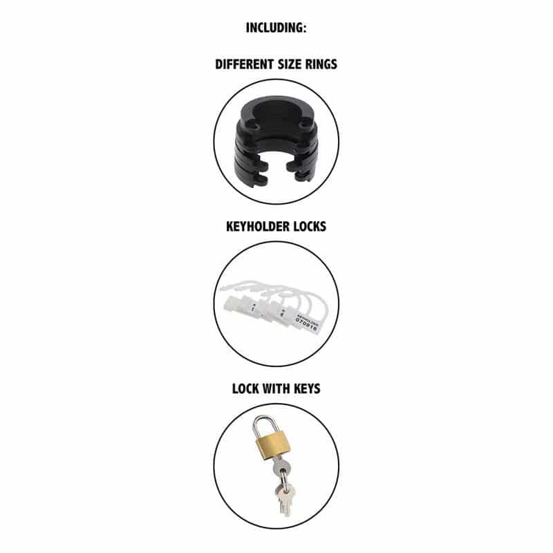 Extreme Chastity Cage by Hidden Desire Extreme Chastity Cage by Hidden Desire