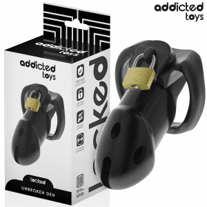 9.8cm Unbreakable Den Cage by Addicted Toys Locked
