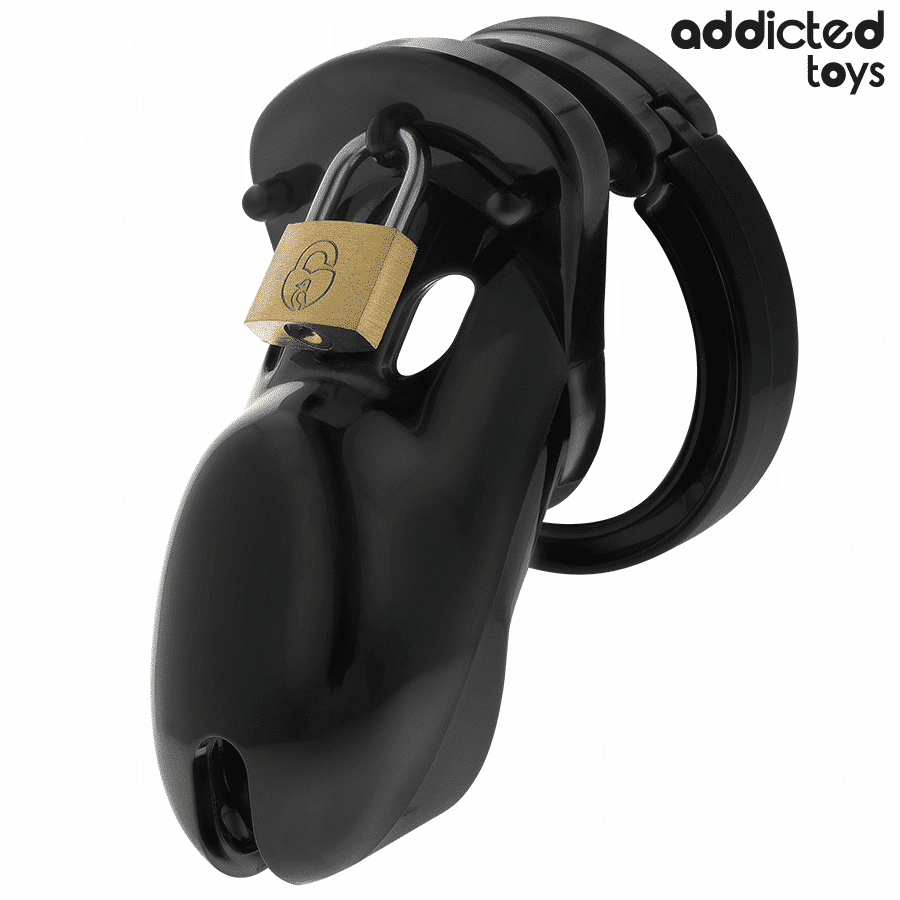 Locked Penis Cage by Addicted Toys - Forbidden Vault 10cm Locked Penis Cage by Addicted Toys - Forbidden Vault 10cm