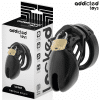 Penis Cage Lock Addicted Toys Locked Obsidian Size S
