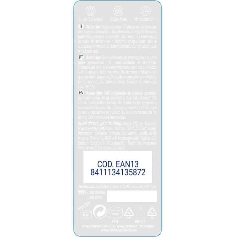 Gel Massagem Control 2 em 1 200ml Gel Massagem Control 2 em 1 200ml