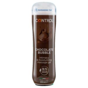Gel de Masaje Control Chocolate 3 usos
