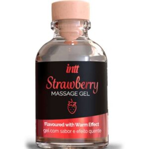 Strawberry Massage Gel Hot Effect