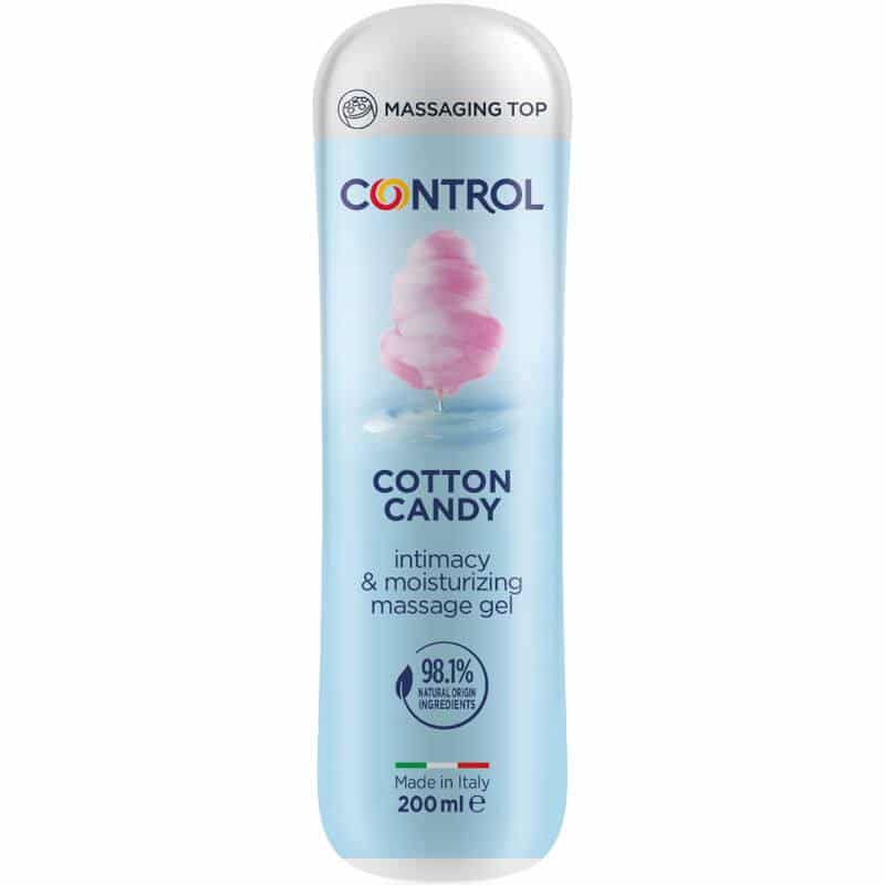Control Cotton Candy 3-in-1 Massage Oil Gel