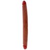 Get Real - CARAMEL DOUBLE-ENDED SILICONE DILDO 40 CM