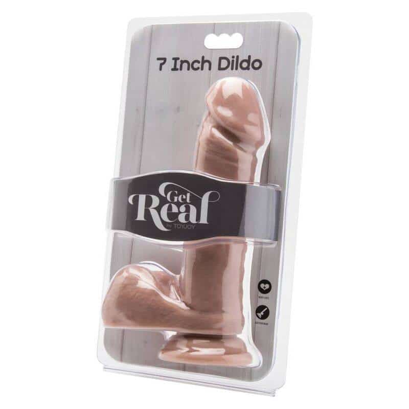 Get Real - 18 CM RealISTIC DILDO WITH BAllS Get Real - 18 CM RealISTIC DILDO WITH BAllS