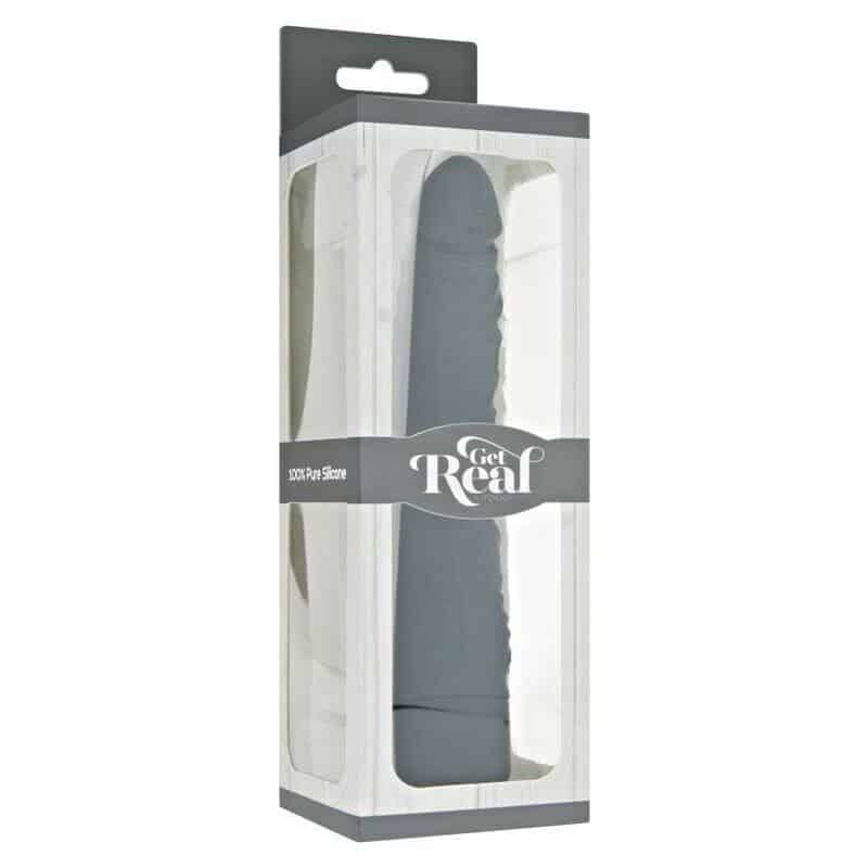 Get Real - SLIM CLASSIC VIBRATOR IN Black Get Real - SLIM CLASSIC VIBRATOR IN Black