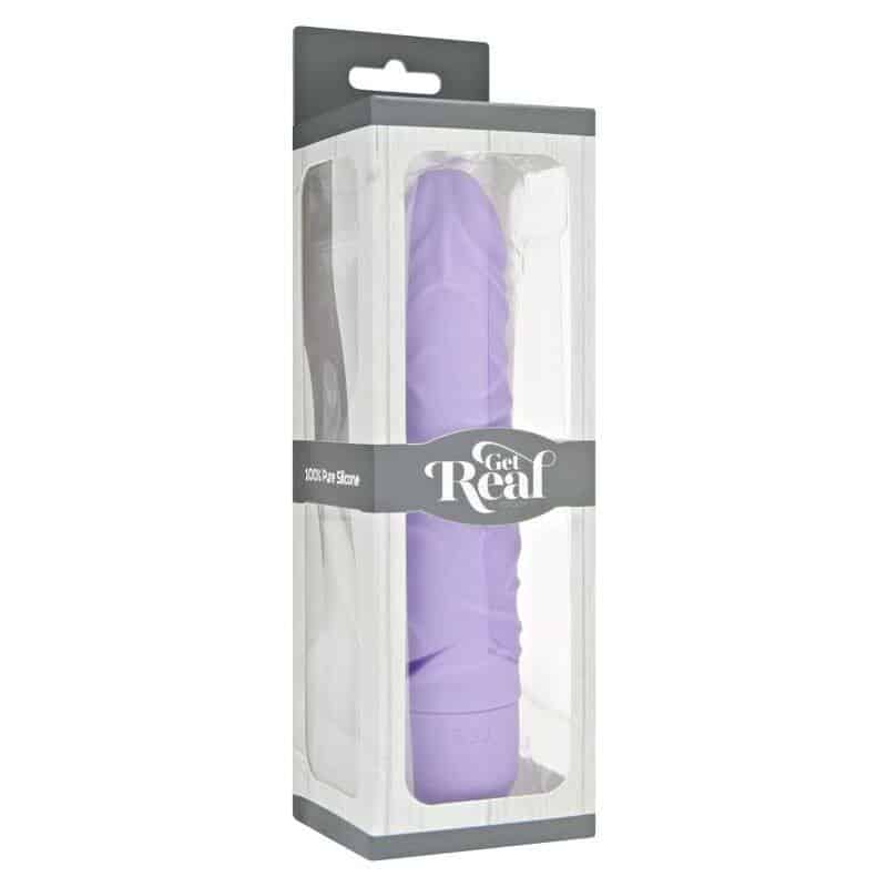 Classic Get Real Purple Vibrator Toy Classic Get Real Purple Vibrator Toy