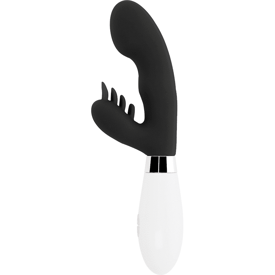 Glossy - VIBRADOR ELVIS RABBIT NEGRO DE SILICONA Glossy - VIBRADOR ELVIS RABBIT NEGRO DE SILICONA