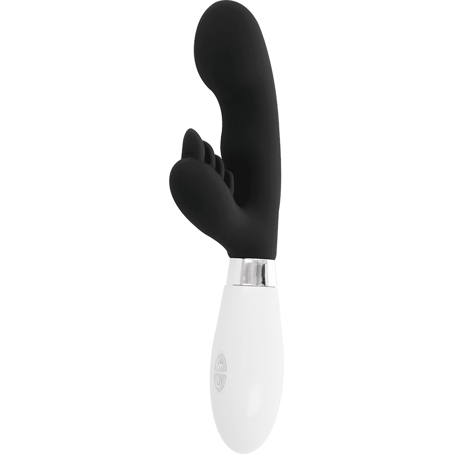 Glossy - VIBRADOR ELVIS RABBIT NEGRO DE SILICONA Glossy - VIBRADOR ELVIS RABBIT NEGRO DE SILICONA