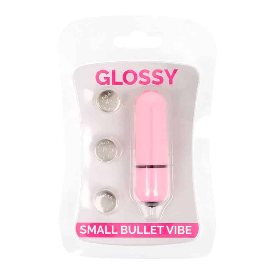 Glossy - Pink MINI BULLET VIBRATOR Glossy - Pink MINI BULLET VIBRATOR
