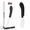 Glossy - CURVED JOHN VIBRATOR IN Black