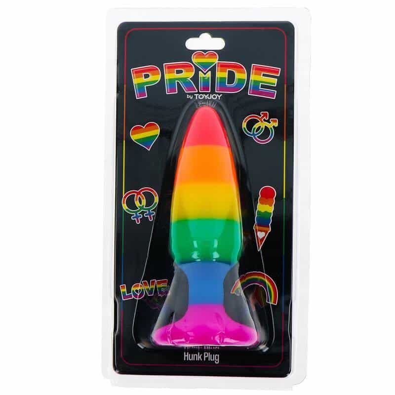 LGBT FLAG PLUG HUNK 10.5 CM - CELEBRATE Pride LGBT FLAG PLUG HUNK 10.5 CM - CELEBRATE Pride