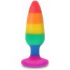 LGBT FLAG PLUG HUNK 10.5 CM - CELEBRATE Pride