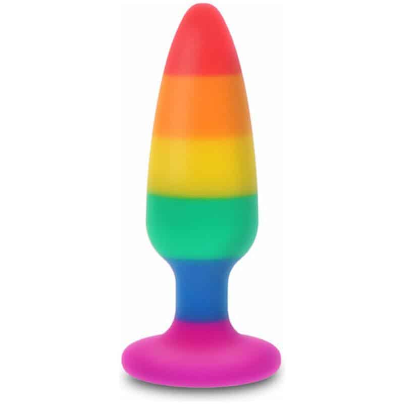 LGBT FLAG PLUG HUNK 10.5 CM - CELEBRATE Pride