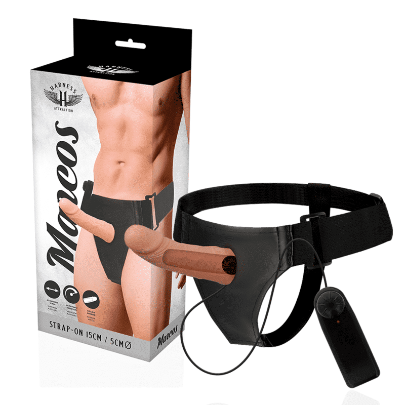 Hollow Frame Harness with 5cm Vibrator