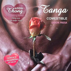 Hotflowers Men's Strawberry Nipple Thong