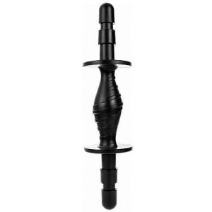 Hung System Double Penetration Black Toy