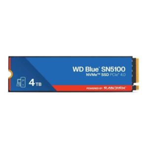 WD Blue SN5100 SSD 4TB NVMe Gen4 6700MB-s