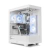 NOX Semitorre HUMMER ETHER Cristal Curvo Blanco
