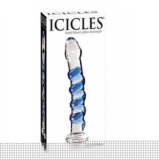 Icicles - N. 05 HANDCRAFTED GLASS MASSAGER Icicles - N. 05 HANDCRAFTED GLASS MASSAGER