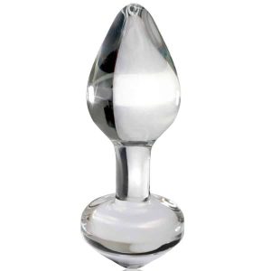 Icicles No. 44 Glass Anal Plug Transparent