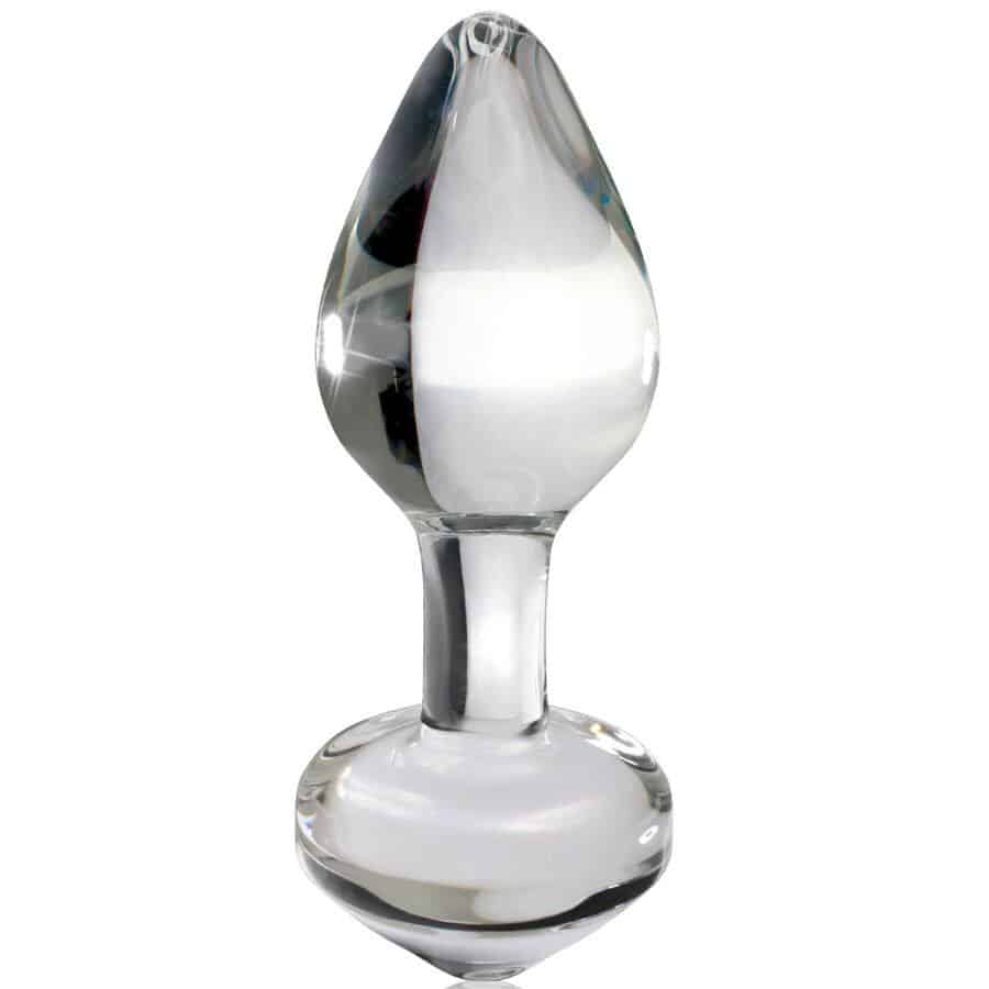 Icicles No. 44 Glass Anal Plug Transparent