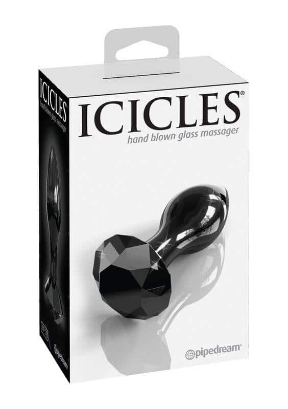 Icicles N. 78 - Plug Anal em Vidro Icicles N. 78 - Plug Anal em Vidro
