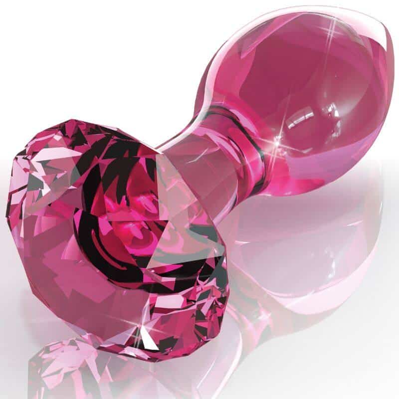 Icicles - N. 79 Anal PLUG IN GLASS, Handcrafted Elegance