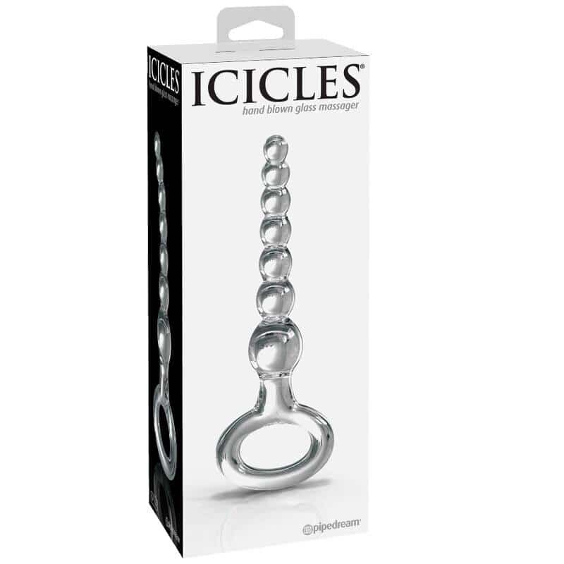 Icicles N. 67 Glass Anal Plug for Sensual Play Icicles N. 67 Glass Anal Plug for Sensual Play