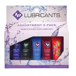 Id Juicy Lube 5-Piece Flavored Lubricant Set