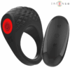 Intense - CLOVER PENIS RING WITH 10 VIBRATION SETTINGS Black