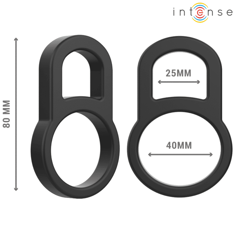 Intense Bobby Double Ring for Enhanced Pleasure Intense Bobby Double Ring for Enhanced Pleasure
