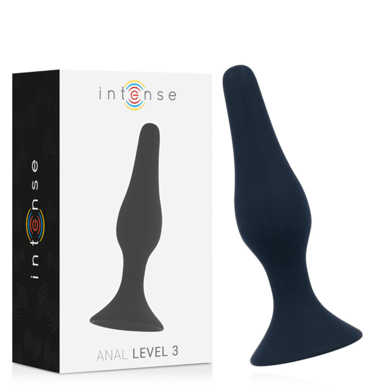 Intense - 12.5CM Black Anal TOY LEVEL 3