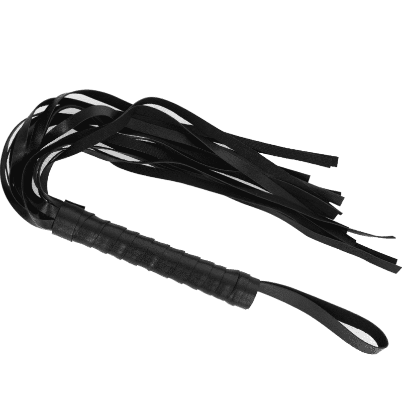 Intense - Chicote de Couro Vegano para BDSM Intense - Chicote de Couro Vegano para BDSM