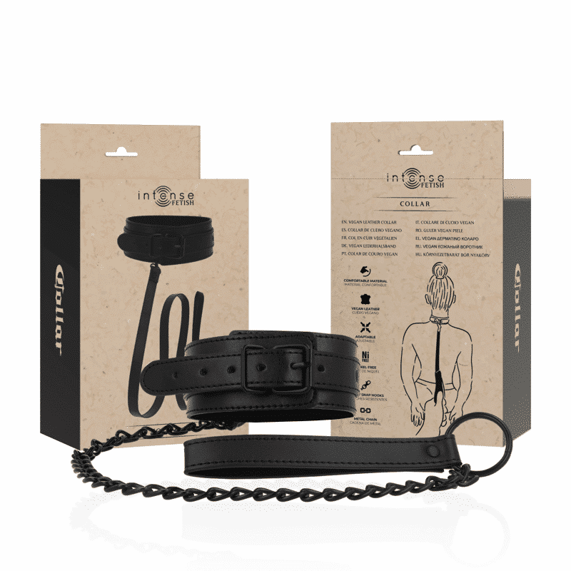 Intense Vegan Leather Choker
