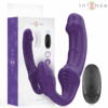 Intense - Jill Double Vibrator 20 CM Purple Remote Control