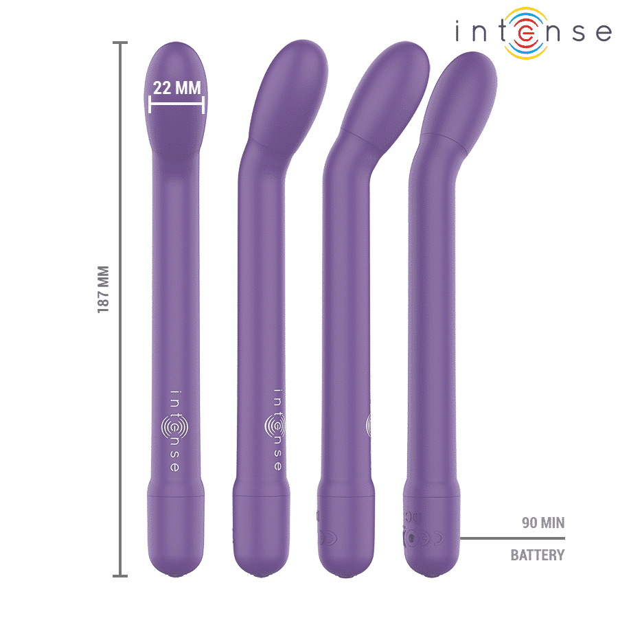Rechargeable G-Spot Vibrator Karlie by Intense Rechargeable G-Spot Vibrator Karlie by Intense