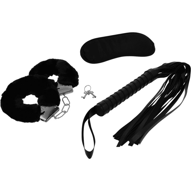 Intense - Kit Erótico com Algemas e Máscara Intense - Kit Erótico com Algemas e Máscara