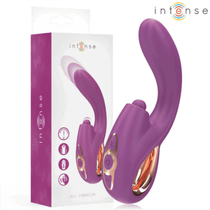 Intense - Lali Multifunction G-Spot Vibrator Tapping & Thrust & Vibration Purple
