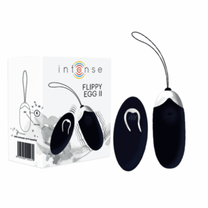 Intense - OVO VIBRANTE FLIPPY II COM ControlO REMOTO NA COR PRETA