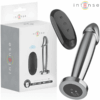 Intense - Metal Anal PLUG WITH 10 VIBRATION MODES AND REMOTE Control M