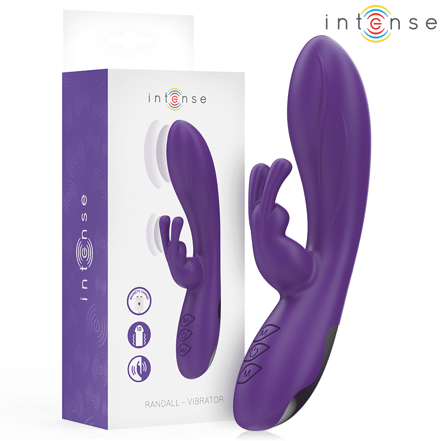 Intense - Randall Rabbit Vibrador 10 Vibrações Roxo