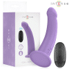 Intense - Eddie Vibrator 17.5 CM 10 Vibrations Purple Remote Control