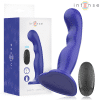 Intense - Shorty Vibrator with Suction Cup Blue Remote Control