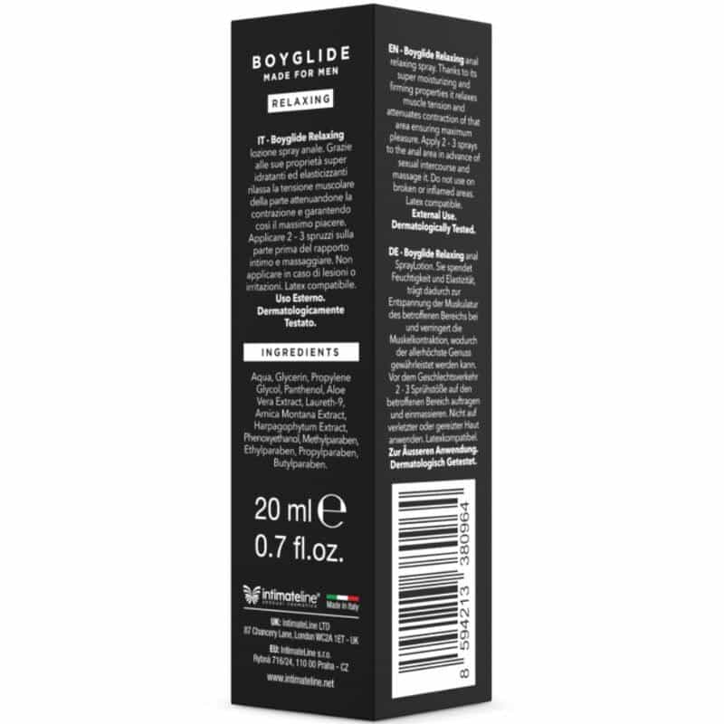 Intimateline Boyglide Anal Lubricant Spray Intimateline Boyglide Anal Lubricant Spray