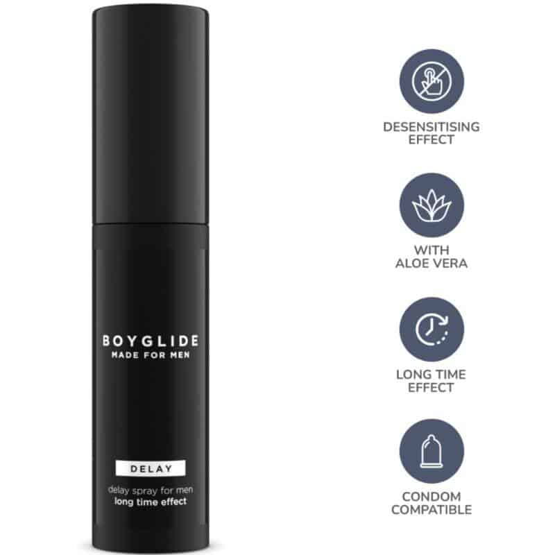 Intimateline - SPRAY RETARDANTE BOYGLIDE 20 ML PARA HOMENS Intimateline - SPRAY RETARDANTE BOYGLIDE 20 ML PARA HOMENS