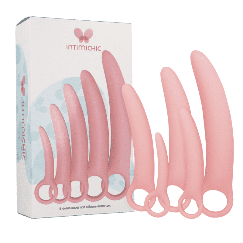 Intimichic - 5-PIECE SILICONE DILATOR SET Intimichic - 5-PIECE SILICONE DILATOR SET