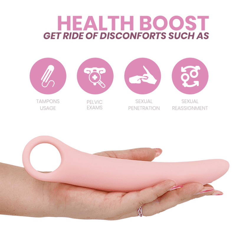 Intimichic - 5-PIECE SILICONE DILATOR SET Intimichic - 5-PIECE SILICONE DILATOR SET