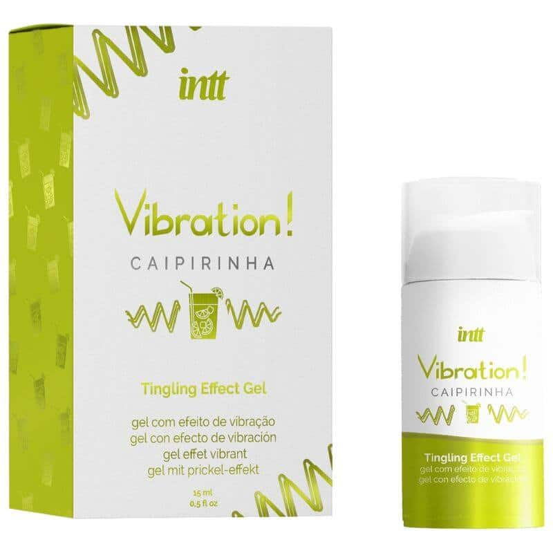 Intt - GEL VIBRADOR LÍQUIDO CAIPIRINHA 15 ML COM ESTIMULANTE ÍNTIMO Intt - GEL VIBRADOR LÍQUIDO CAIPIRINHA 15 ML COM ESTIMULANTE ÍNTIMO